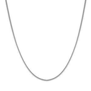 Κολίε Round Snake Chain 2mm Από Ατσάλι MI13482